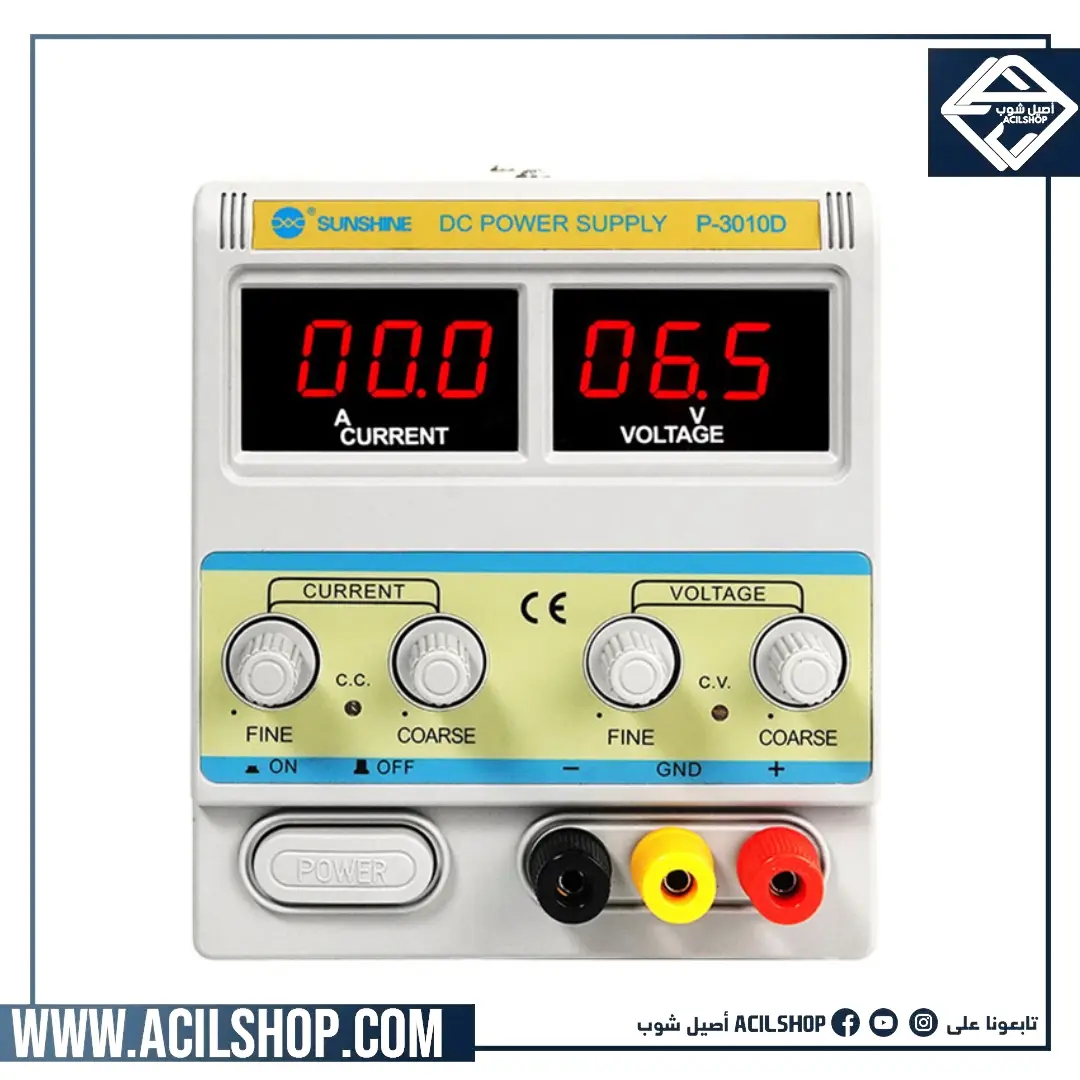 Sunshine P-3010D Adjustable DC Power Supply 30V 10A Digital Display Power Supply