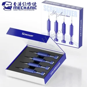 Mechanic Blue Armor 4-in-1 High Hardness Precision Magnetic Screwdriver Set